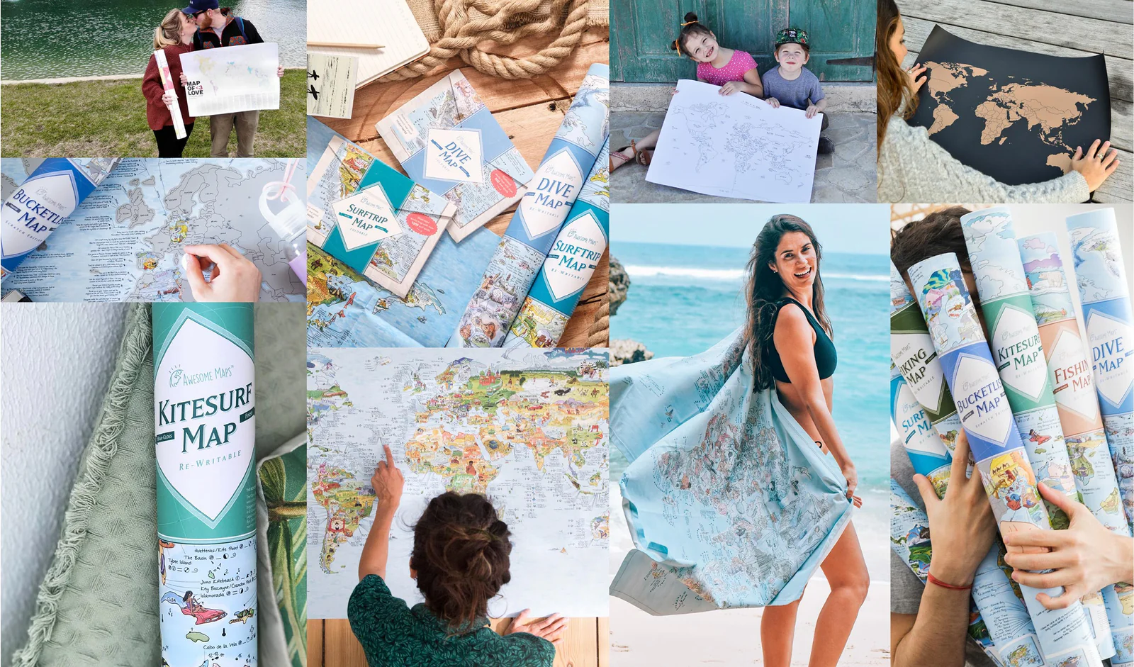 Adventure Mapped for Your Walls